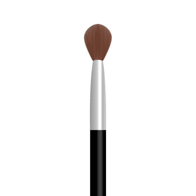 Makeup Brush,2Pcs/Set Contour Brush High Light Brush Oblique Angle Nose  Contour Brush Side Shadow Brush Contour Brush For Nose Highlight Brush  Black