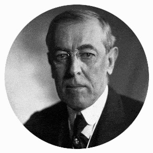 15 Inspiring Presidential Quotes for Small Business Owners: Photograph of Woodrow Wilson