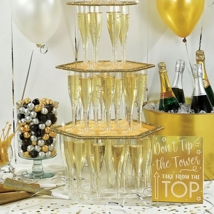 champagne tower kit