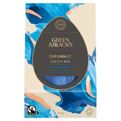 green & blacks organic milk chocolate egg