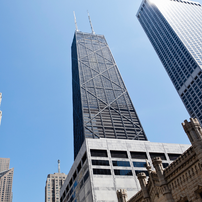 John Hancock building in Chicago