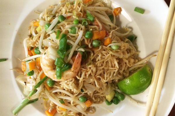 pad thai noodles