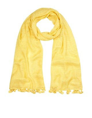 monsoon yellow scarf