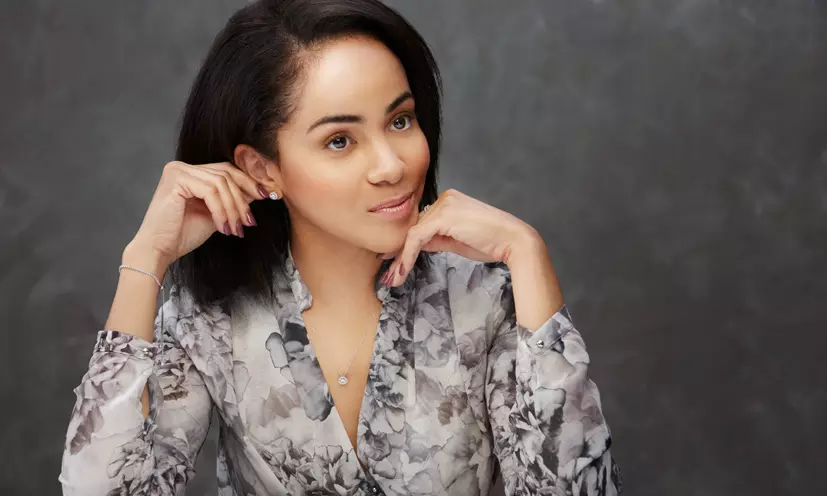 Model wearing professional jewelry