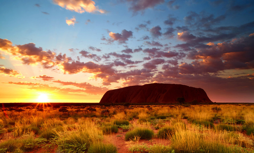 Uluru in Australia