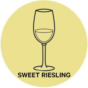Riesling style wine glass