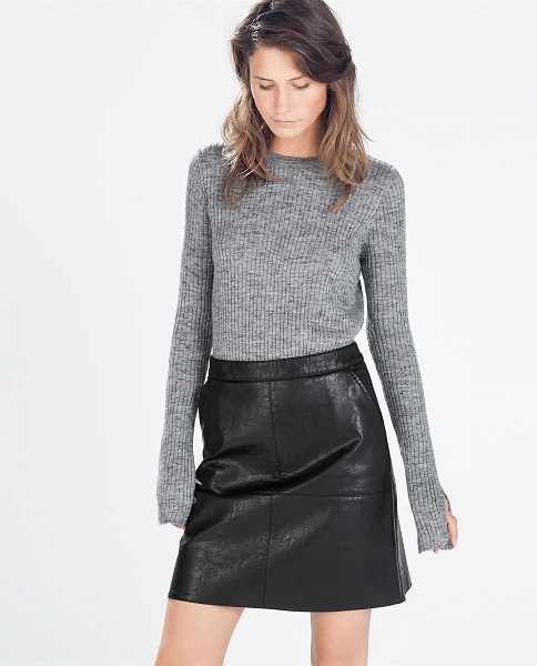 How to Wear a Leather Skirt - Style Tips and Ideas