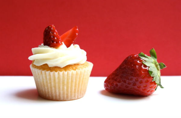 Fairy Cakes Fraise