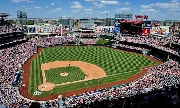 Nationals Park baseball field