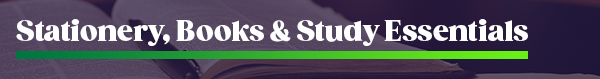 Stationery and Books Student Discounts