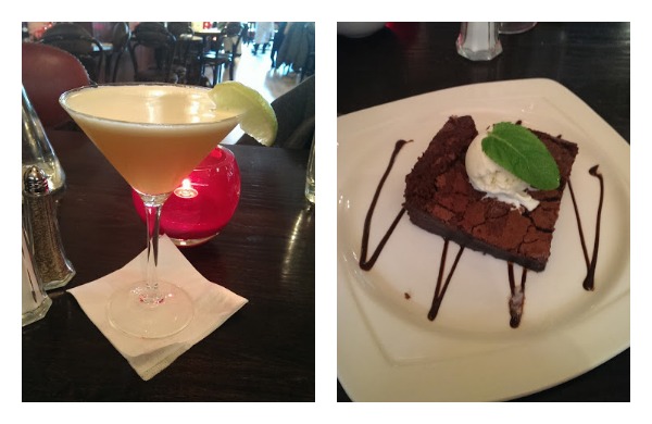 Cocktails and Brownies at Browns Glasgow