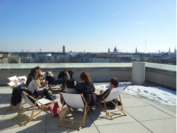 Über den Dächern von München