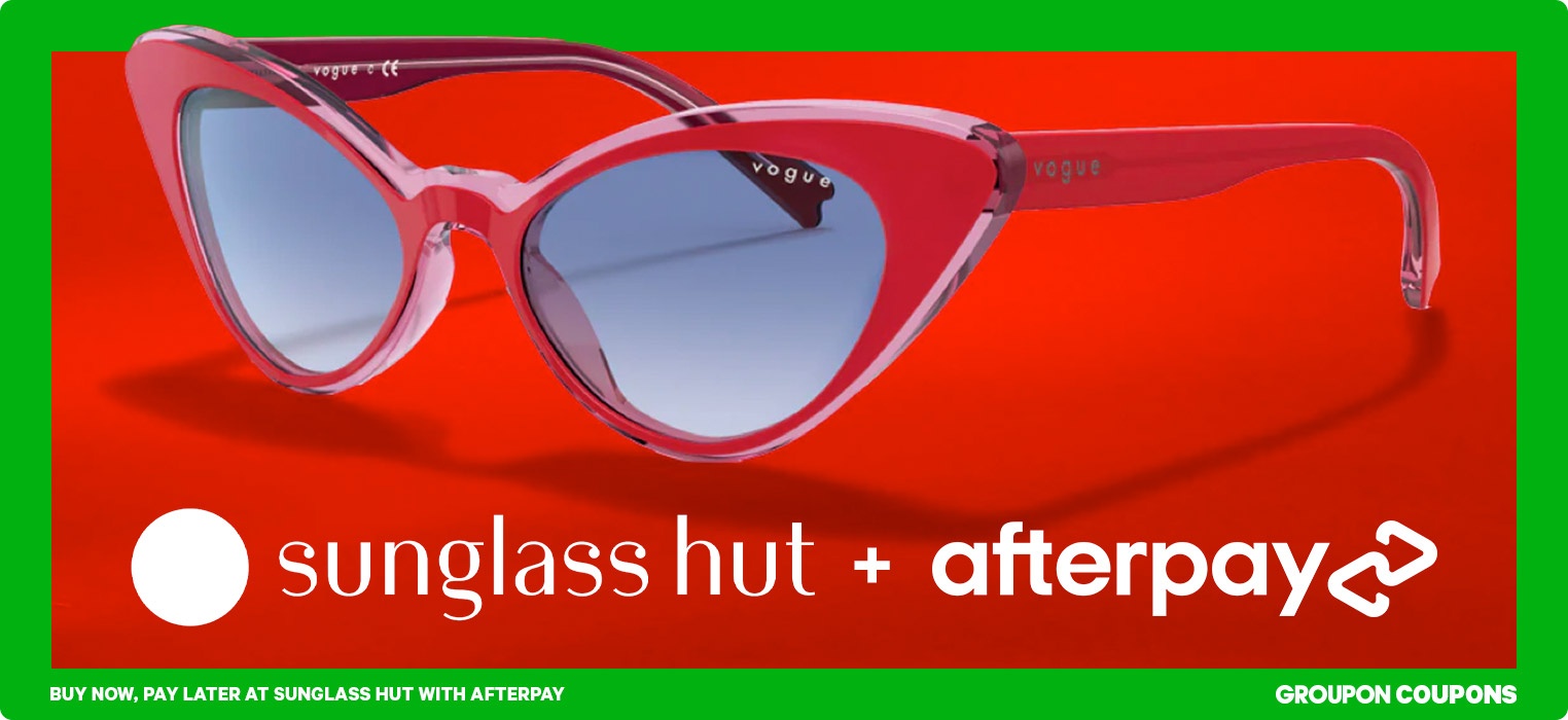 Buy Now, Pay Later at Sunglass Hut with Afterpay