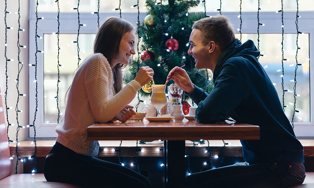 Couple in a Restaurant