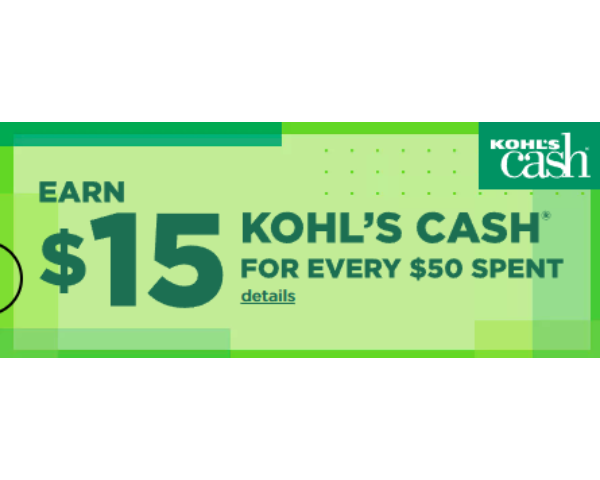 Kohl's Black Friday Kohl's Cash Offer