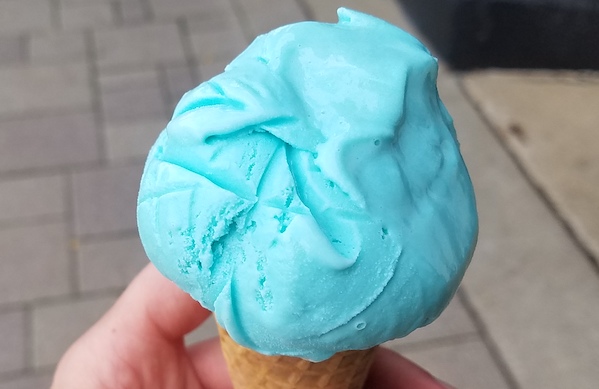 blue ice cream flavors