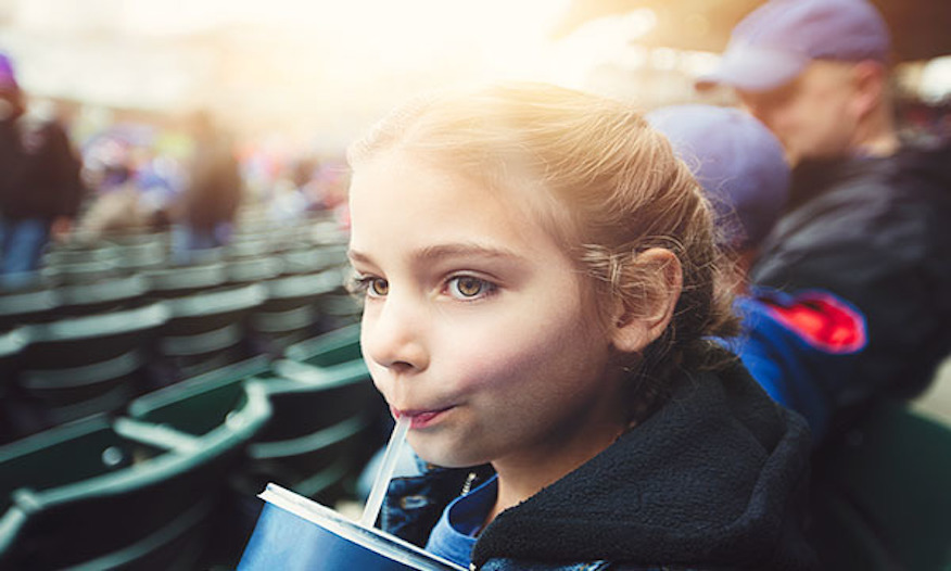 child baseball game