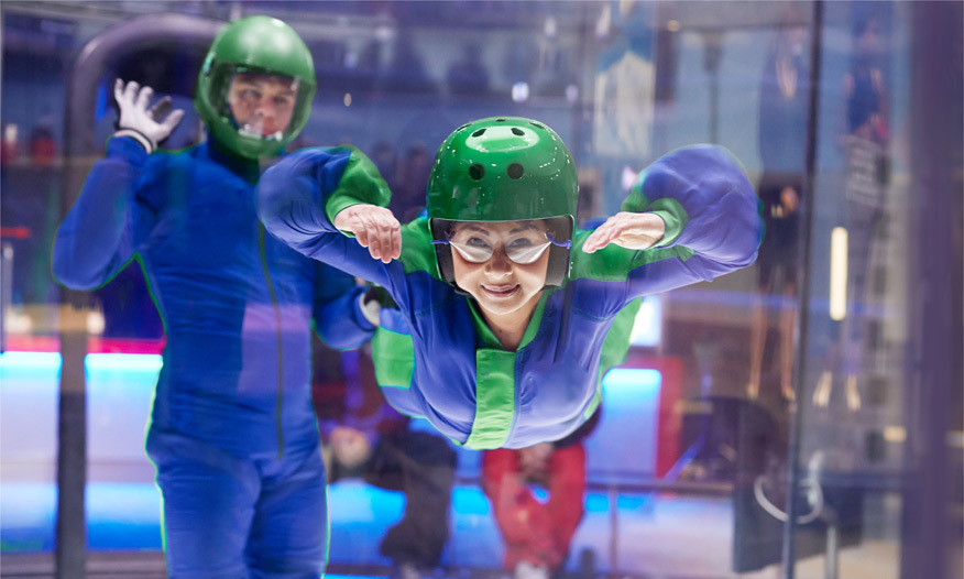 What's an Indoor Skydiving Simulator REALLY Like?