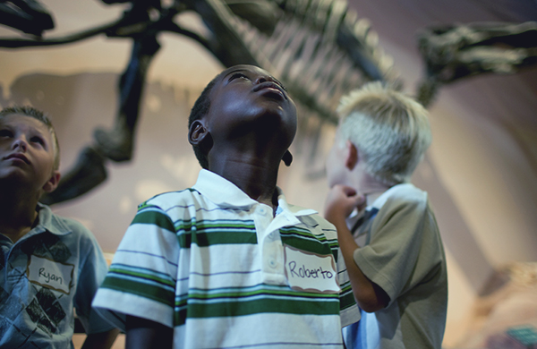 Young Boy at Science Museum