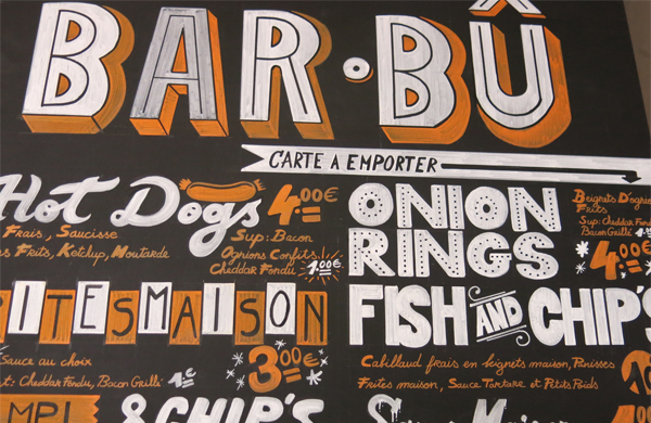 Le Bar BÛ, le roi des Burgers et
des Fish & Chip’s Marseillais