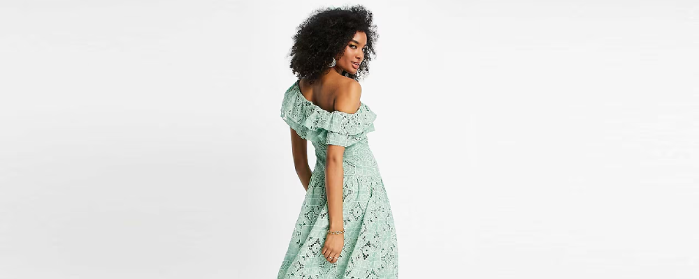 ASOS women's clothing sales