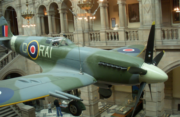 Spitfire at Kelvingrove Glasgow