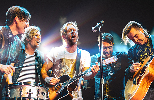 Switchfoot Performing Live on Tour