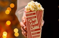 movie and popcorn