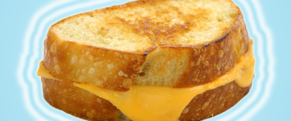 Grilled cheese social hero png