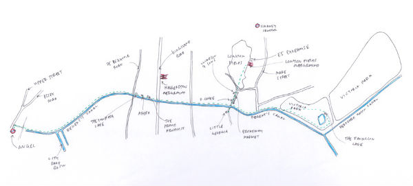 Regent's Canal Map