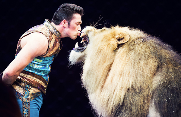 Ringling Bros.' Alexander Lacey on Training Big Cats Lion