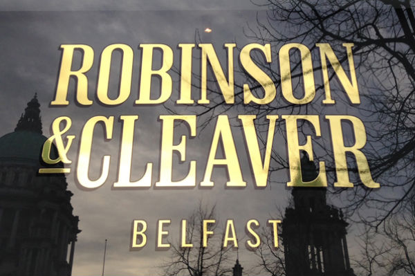 The Robinson and Cleaver Belfast logo