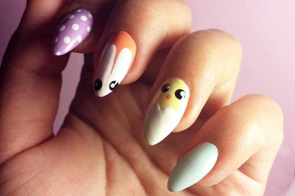 Come fare una manicure a tema per Pasqua