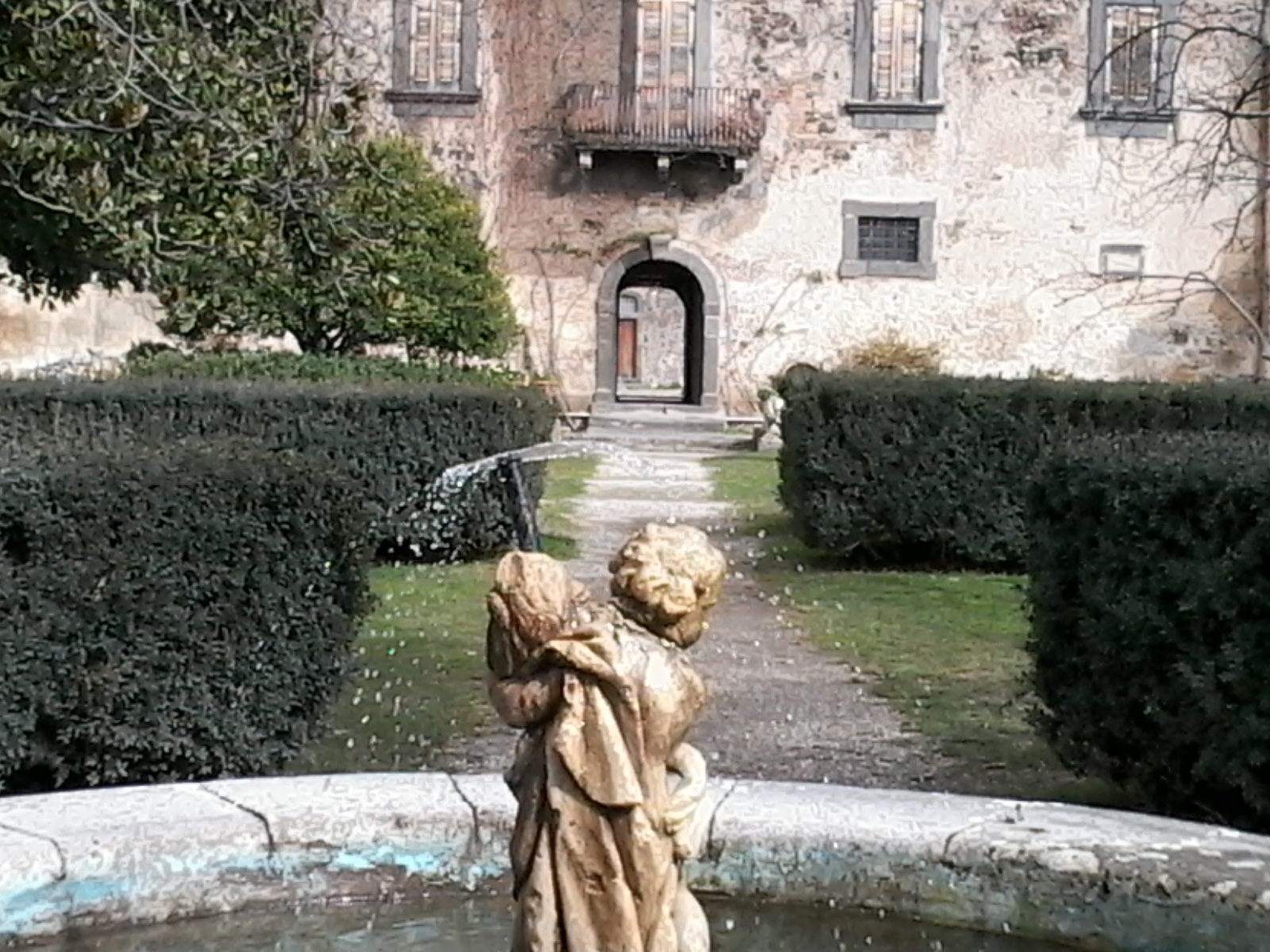 Il castello di Nelson a Bronte, vicino Catania