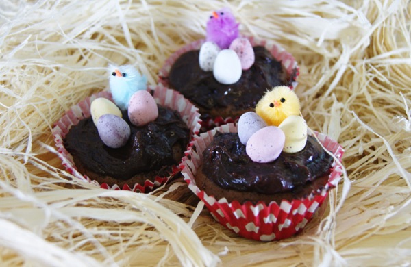 Chocolate Cupcake Recipe: Easter Egg Surprises