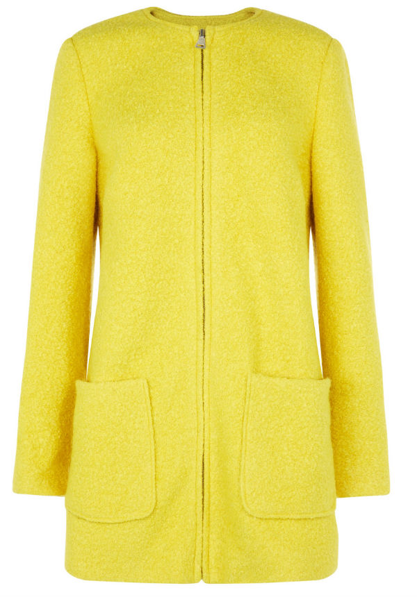 New look yellow outlet jacket