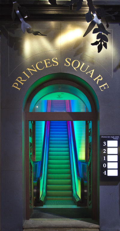 Entrance to Prince's Square, Glasgow