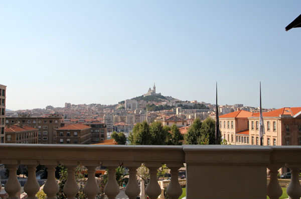 Vue du Spa Clarins Marseille