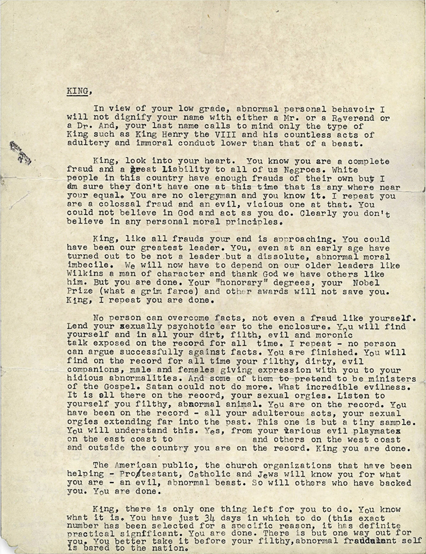 MLK letter