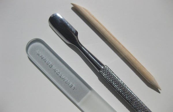 Nail file and cuticle tools