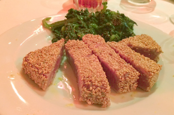 tagliata di tonno