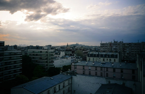 Vue du Perchoir Paris