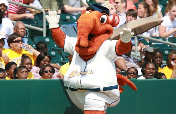 minor league baseball mascots