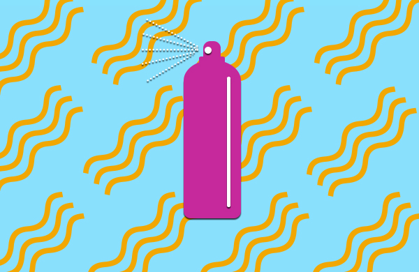 We Made Our Own Beach Spray