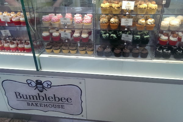 Cupcakes at Bumblebee Bakehouse