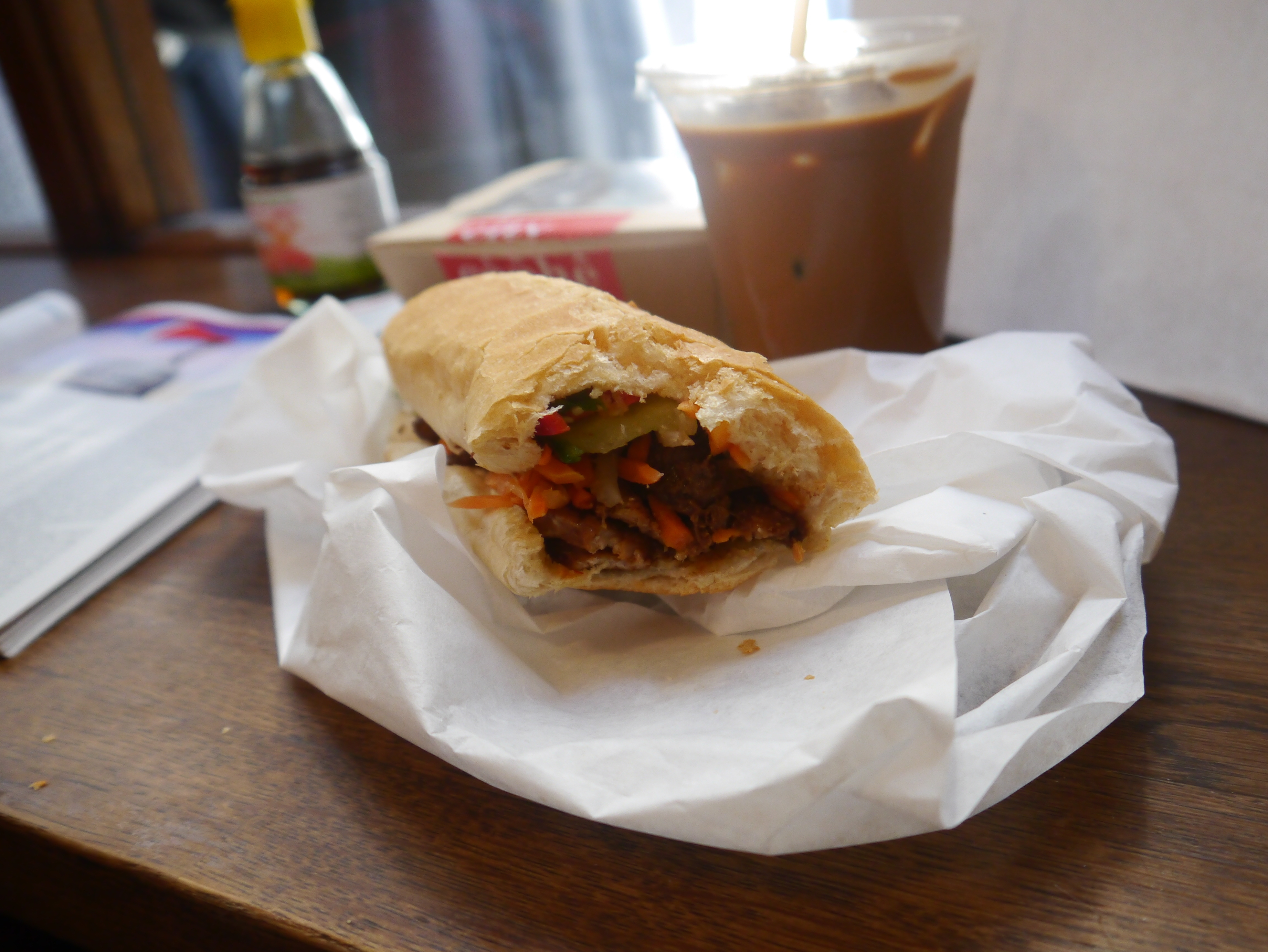 Banh Mi at City Caphe