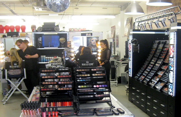 Inside Make Up Pro Store Belfast