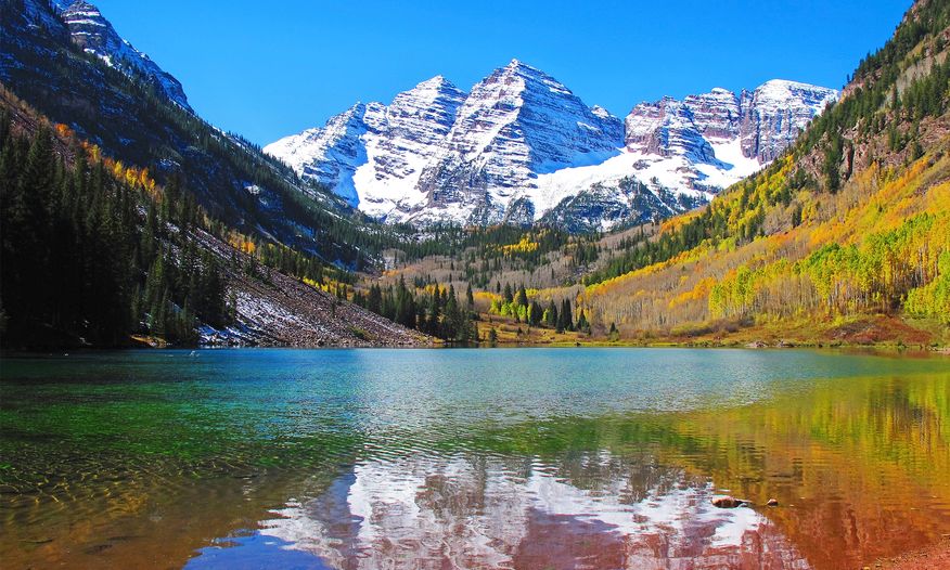 Aspen, Colorado in the fall