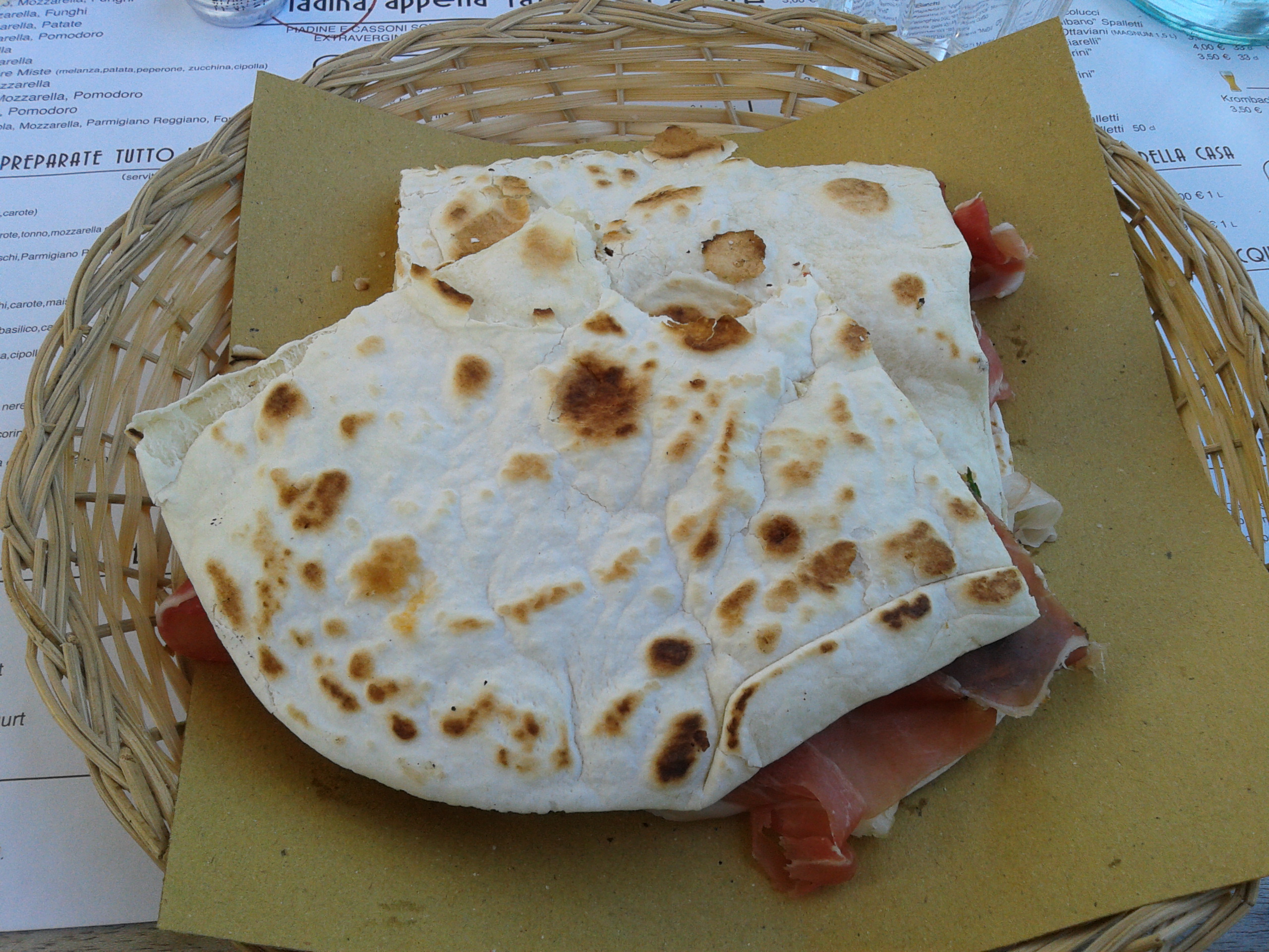 La piadineria Al Passatore di Torino