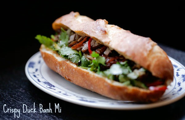 Crispy Duck Banh Mi